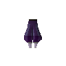 Purple ele' legs