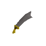 Steel scimitar